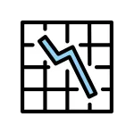 Chart Decreasing SVG Icon